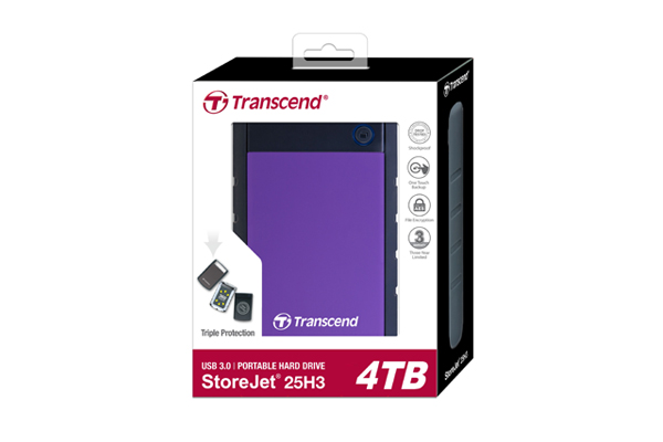 картинка Внешний жесткий диск 2.5 4TB Transcend TS4TSJ25H3P от интернет-магазина itsklad.kz