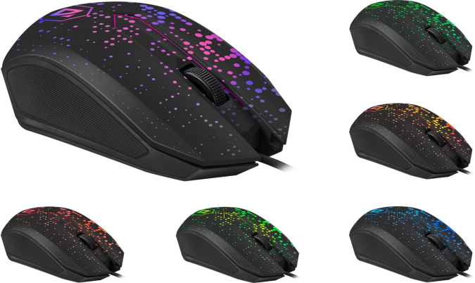 картинка Мышь проводная Defender Event MB-754 черный от интернет-магазина itsklad.kz