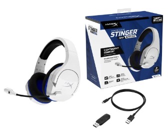 картинка Наушники-гарнитура игровые HyperX HHSS1C-KB-WT/G Cloud Stinger Core WL от интернет-магазина itsklad.kz