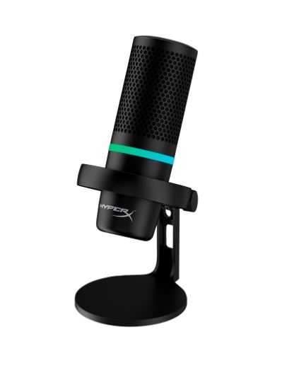 картинка Настольный микрофон HyperX 4P5E2AA DuoCast на подставке от интернет-магазина itsklad.kz