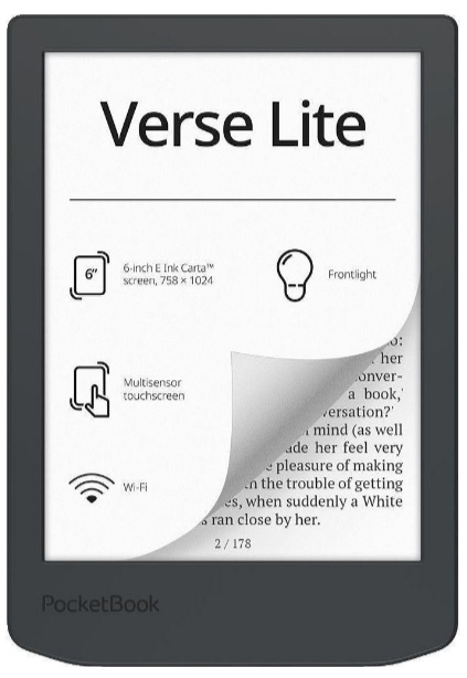 картинка Электронная книга Pocketbook PB619-T-CIS серый от интернет-магазина itsklad.kz