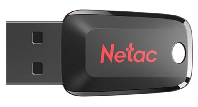 картинка USB Флеш 16GB 2.0 Netac U197 NT03U197N-016G-20BK черный от интернет-магазина itsklad.kz