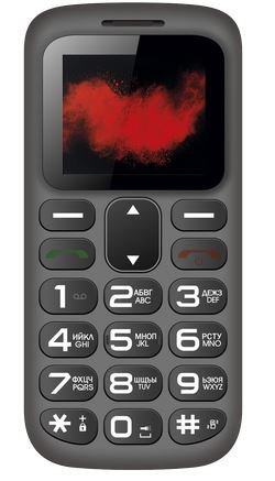 картинка Мобильный телефон Nobby 170B серый от интернет-магазина itsklad.kz