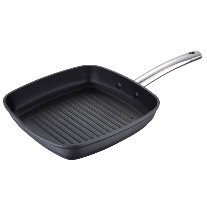 картинка Сковорода-гриль Masterpro Foodies M BGMP-3510 28x28 cm от интернет-магазина itsklad.kz