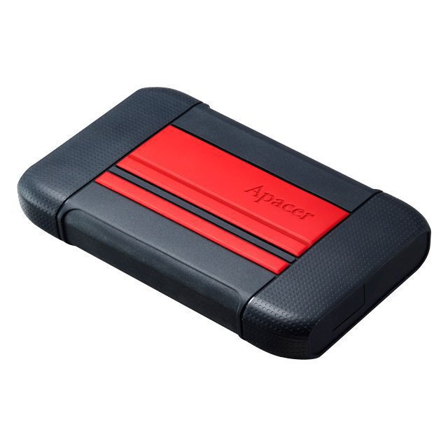 картинка Внешний жесткий диск 2,5 1TB Apacer AP1TBAC633R-1 красный от интернет-магазина itsklad.kz