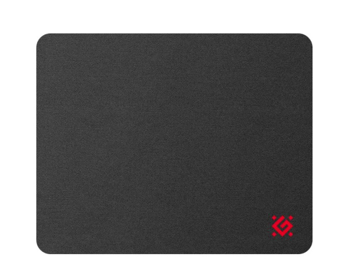 картинка Коврик для мышки игровой Defender Black One 200*250*2 мм, ткань+резина от интернет-магазина itsklad.kz