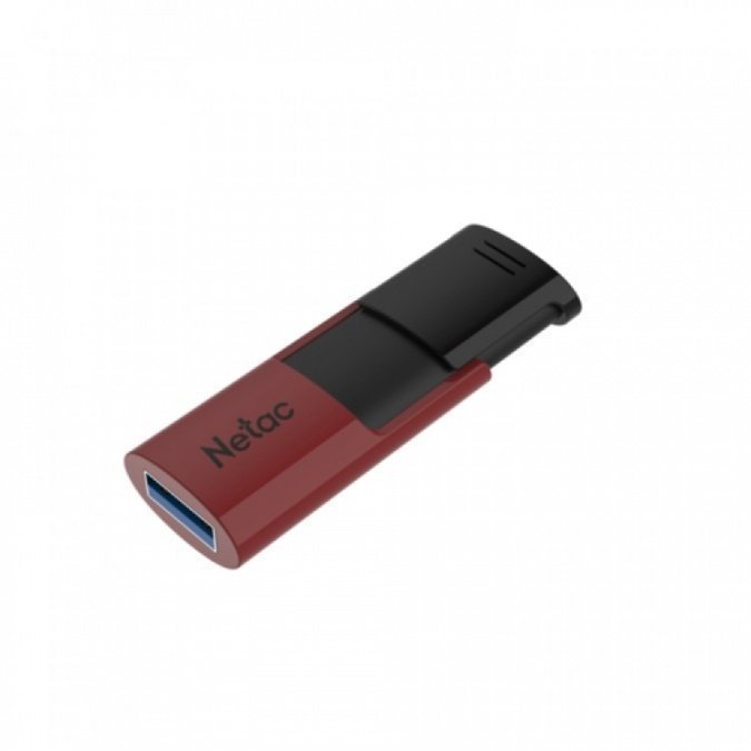 картинка USB Флеш 16GB 3.0 Netac U182/16GB черный-красный от интернет-магазина itsklad.kz