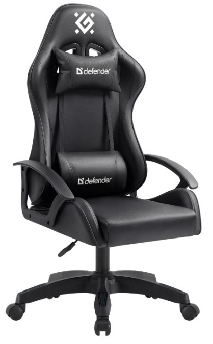 картинка Игровое кресло Defender Aster (M) черный от интернет-магазина itsklad.kz
