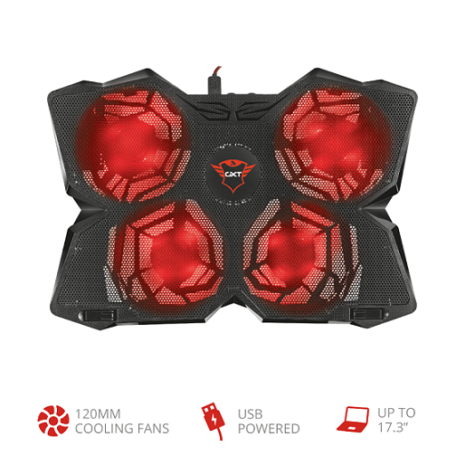 картинка Подставка для ноутбука Trust GXT 278 Notebook Cooling Stand от интернет-магазина itsklad.kz