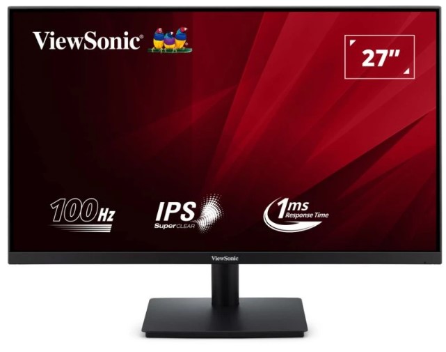 картинка Монитор 27" FHD Viewsonic VA270-H-2 черный от интернет-магазина itsklad.kz