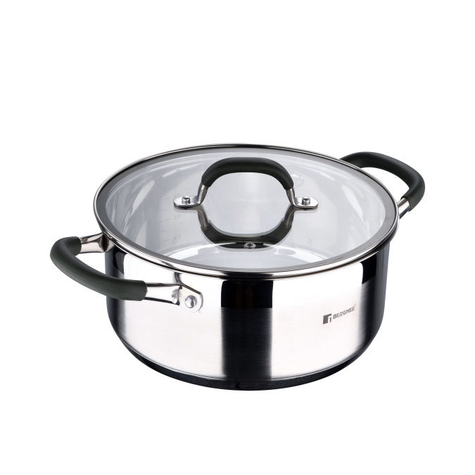 картинка Кастрюля Bergner Midnight BG BG-32083-MM 28x10.5cm от интернет-магазина itsklad.kz