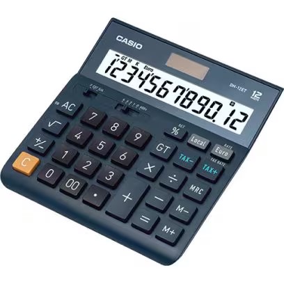 картинка Калькулятор настольный CASIO DH-12ET-W-EP от интернет-магазина itsklad.kz