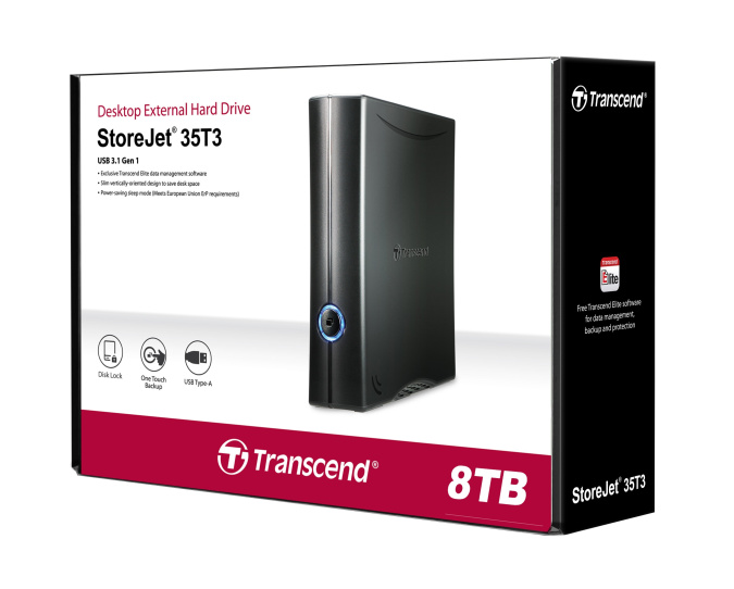 картинка Внешний жесткий диск 3,5 8TB Transcend TS8TSJ35T3 от интернет-магазина itsklad.kz