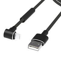 Кабель Ritmix RCC-413 MicroUSB-USB 2 A Gaming черный Кабель Ritmix RCC-413 MicroUSB-USB 2 A Gaming черный