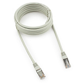 Патч-корд FTP Cablexpert PP22-3m кат.5e, 3м, литой, многожильный (серый)