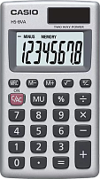 Калькулятор карманный CASIO HS-8VA-W-EP