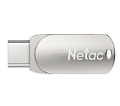 USB Флеш 64GB 3.0 Netac U785C OTG NT03U785C-064G-30PN серебристый