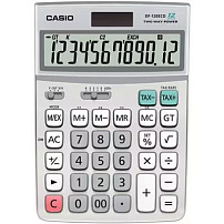 Калькулятор настольный CASIO DF-120ECO-W-EP