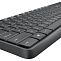 Комплект беспроводной клавиатура+мышь Logitech MK235 черный/серый