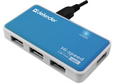 Разветвитель Defender Quadro Power USB2.0, 4 порта HUB