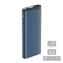 Зарядное устройство Power bank Olmio QL-10, 10000mAh голубой Зарядное устройство Power bank Olmio QL-10, 10000mAh голубой