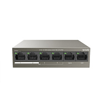 PoE-коммутатор TendaTEF1106P-4-63W 6-port 10/100Mbps с 4-port PoE бронзовый