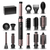 Стайлер Cecotec CeramicCare AirGlam (14в1) черный