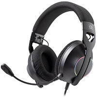 Наушники-гарнитура игровые Defender Weaver черный