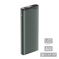 Зарядное устройство Power bank Olmio QL-10, 10000mAh, серый Зарядное устройство Power bank Olmio QL-10, 10000mAh, серый