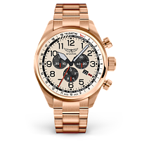 Чаcы кварцевые AVIATOR AIRACOBRA P45 CHRONO V.2.25.2.173.5 мужские
