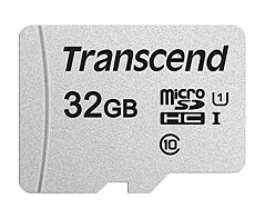 Карта памяти MicroSD 32GB Class 10 U1 Transcend TS32GUSD300S
