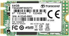 Жесткий диск SSD Transcend TS64GMTS552T2