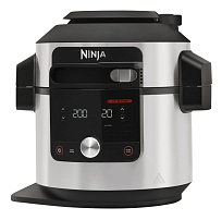 Мультиварка-Скороварка 12в1 Ninja OL650EU стальной/черный