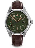 Чаcы кварцевые AVIATOR AIRACOBRA TYPE A V.1.38.0.330.4 мужские