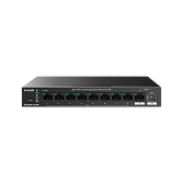 PoE-коммутатор с облачным управлением 9GE+1SFP Tenda TEG2210P-8-120W с 16-Port PoE черный