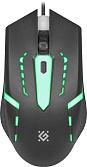 Мышь проводная Defender Flash MB-600L 7цветов подсветки