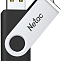 USB Флеш 32GB 3.2 Netac U505 NT03U505N-032G-32BK серебристый/черный
