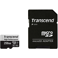 Карта памяти MicroSD 256GB Class 10 U3 Transcend TS256GUSD340S Карта памяти MicroSD 256GB Class 10 U3 Transcend TS256GUSD340S