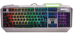 Клавиатура игровая Defender Stainless steel GK-150DL RU, черный