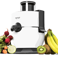 Соковыжималка центробежная Cecotec Strong Titanium 19000 белый