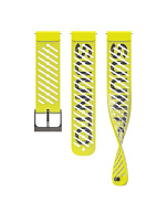 Ремешок силиконовый для часов Suunto 22 мм SILICONE STRAP LEMON YELLOW S+M