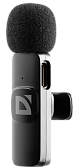 Микрофон петличный Defender Talky-137 wrls черный
