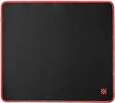 Коврик для мышки игровой Defender Black M 360x270x3 мм, ткань+резина