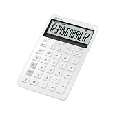 Калькулятор настольный CASIO JW-200DQ-WE-W-EP белый