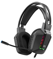 Наушники-гарнитура игровые Defender Gothic черный