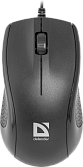 Мышь проводная Defender Optimum MB-160, черный