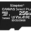 Карта памяти MicroSD 256GB Class 10 UHS-I Kingston SDCS2/256GBSP