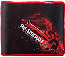 Коврик для мышки игровой Bloody B-072 275x225x4 мм черный/красный