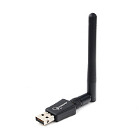 Адаптер USB Gembird WNP-UA-009 Wi-Fi 600 Мбит, двухдиапазонный с антенной, USB, 802.11b/g/n/ac/а