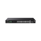 PoE-коммутатор с облачным управлением 26GE+2SFP Tenda TEG2228P-24-410W с 24-Port PoE черный